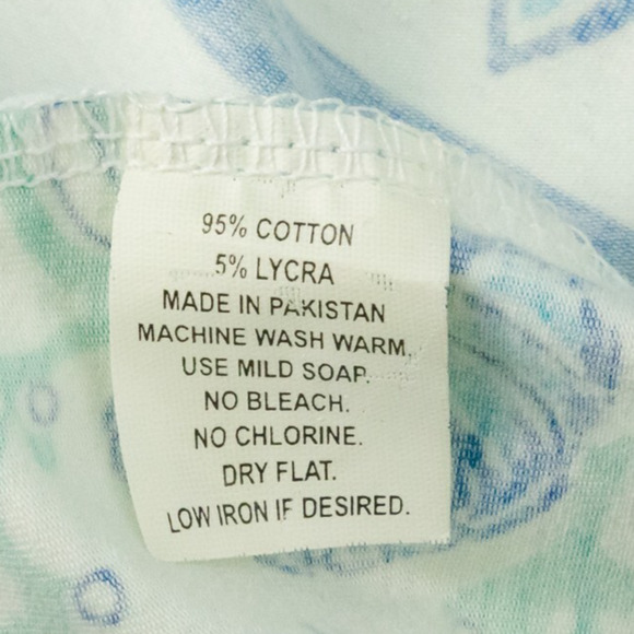 Barbara Gerwit Size Small S Blue Lobster Clam Seahorse Engineered Knit Dress - Picture 5 of 6